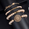 Image of Boho Heart Orange Bracelet Set