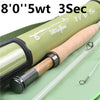 Image of HQ - 5wt/6wt-Fiberglass Fishing Rod+Cordura Tube