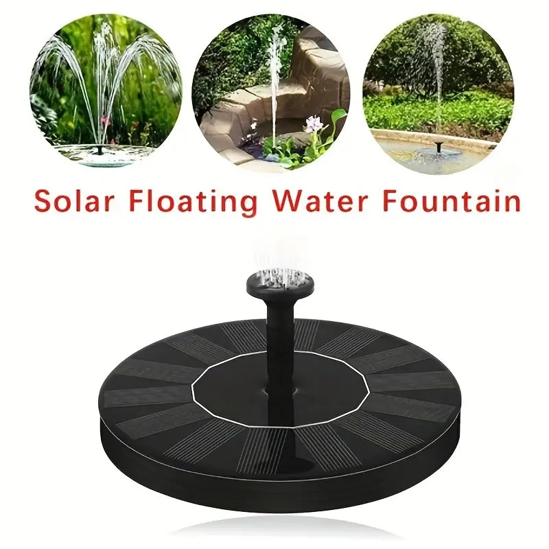 Solar Bird Bath Fountain Pump for Garden & Pond – 1.5W/2.5W, Easy Install