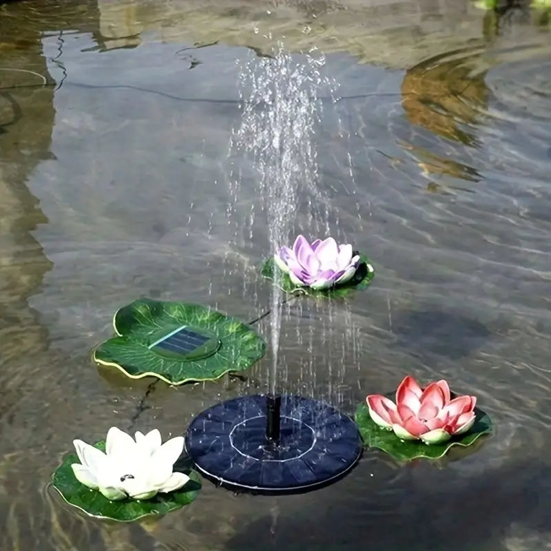 Solar Bird Bath Fountain Pump for Garden & Pond – 1.5W/2.5W, Easy Install