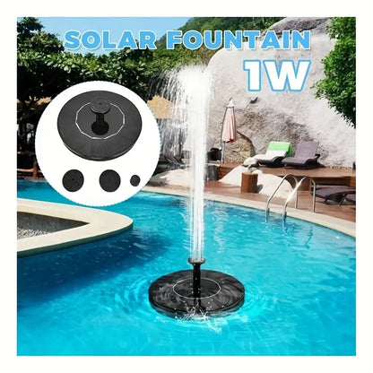 Solar Bird Bath Fountain Pump for Garden & Pond – 1.5W/2.5W, Easy Install