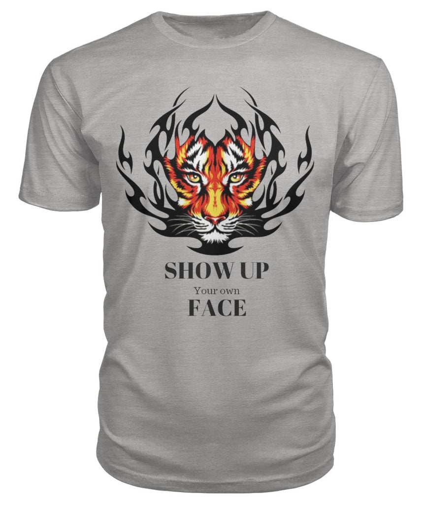Tiger Face Show Up Unisex T-shirt
