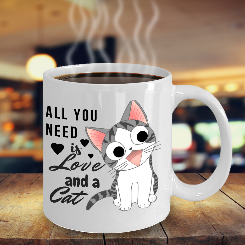 All You Need is Love and a Cat-Kitten Coffee Mug