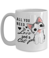 All You Need is Love and a Cat-Kitten Coffee Mug