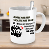 Image of Valentine's Day All My Naughty Thoughts Involve Me and You  Gift Mug