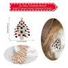 Image of Santa Claus  Necklace Snowflakes Eardrop