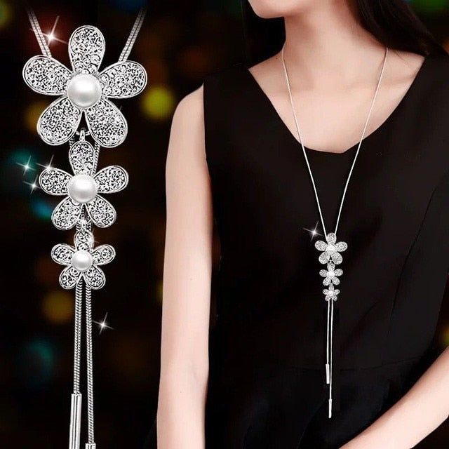 Trendy Maxi Fashion Long Necklaces