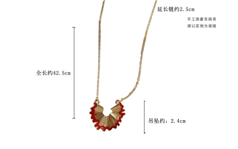 Lovely Pencil Crumbs Clavicle Chain Necklace