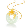 Image of Chalcedony Donuts Pendant Necklace