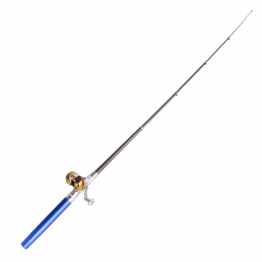 Small Telescopic Mini Ice Fishing Rod Fly Rod Fishing Pole