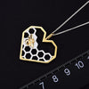 Image of Handmade Love Heart Shape Necklace -925 Sterling Silver