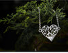 Image of Handmade Romantic Bird in Love Heart Shape Bracelet -925 Sterling Silver